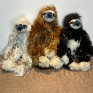 100% Alpaca Fur Sloth 13 inch