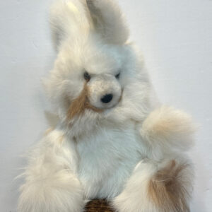 100% Alpaca Fur Bunny 13 inch
